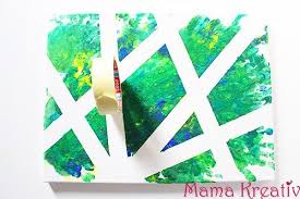 Malen Mit Kreppband Klebeband Kinder Leinwand Gestalten Ideen Canva Painting Ideas Tape Kinder Leinwand Leinwand Gestalten Malen Mit Kindern