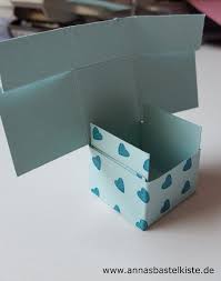 Anleitung Mini Ferrero Kusschen Schachtel Als Klappbox Annasbastelkiste Schachtel Basteln Ferrero Kusschen Geschenkbox Selber Basteln