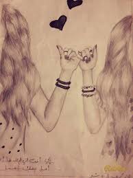 Amitie Best Friend Drawings Drawings Of Friends Bff Drawings