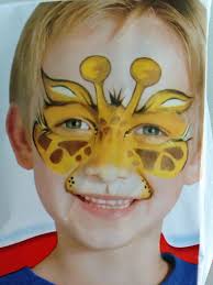 Giraffe Face Paint Kinderschminken Schminken Schminkgesichter