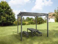 Arrivages Pergola 3x3 Grise Magasin De Bricolage Brico Depot De Tourcoing Pergola Abri De Jardin Magasin De Bricolage