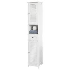 B Sobuy Frg236 W Meuble Colonne De Salle De Bain Armoire Haute Meuble Rangement L32cm X P30cm X H170cm Blanc En 2020 Meuble Rangement Meuble Colonne Rangement