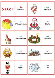 Spiele Im Deutschunterricht Domino Weihnachten Silvester Deutsch Unterricht Deutsch Lernen Spiele Und Deutsche Weihnachten