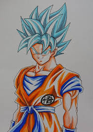 Dessin Son Goku Super Saiyajin Blue Couleur うし Akabec0 Twitter Dessin Coloriage Dragon Ball Coloriage Pokemon