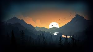 Firewatch Desktop Wallpaper Art Wallpaper Pc Aesthetic Desktop Wallpaper
