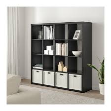 Kallax Shelf Unit Black Brown 57 7 8x57 7 8 Ikea Ikea Kallax Shelf Unit Kallax Shelving Unit Kallax Shelf Unit