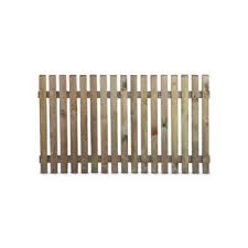 Cloture Bois Blooma Fuldda Marron 180 X H 100 Cm Castorama Cloture Bois Cloture Bois