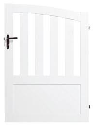 Portillon Pvc Blanc Mer L 1 04 X H 1 40 M Brico Depot