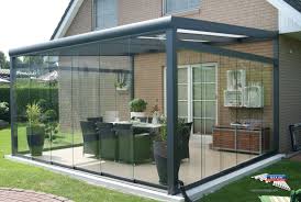 Ein Alu Terrassendach Der Marke Rexopremium 4 8m X 4m In Anthrazit Mit Rexoclear Stegplatten In Opa Hinterhof Terrassen Designs Glasdach Terrasse Terrassendach
