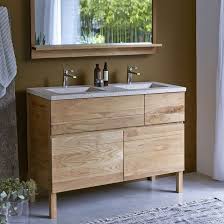 Meuble Salle De Bain En Bois De Chene Et Resine 120 Easy Meuble Salle De Bain Meuble Sous Vasque Bois Meuble Sous Vasque Salle De Bains