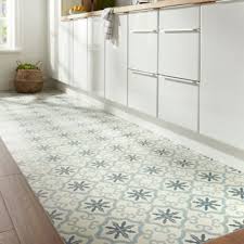 Carrelage Sol Bleu Decor Flower 20 X 20 Cm Hydrolic Vendu Au Carton Castorama Carreaux De Sol Sol Bleu Carrelage Sol Interieur