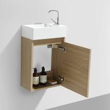 Meuble Lave Main Salle De Bain Design Siena Largeur 40 Cm Chene Clair Texture Salle De Bain Design Meuble Lave Main Et Lave Main Toilette