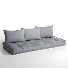 A Poser Sur Palettes Matelas Et Coussins Pour Banquette Hiba 130 Euros La Redoute Interieurs Coussin Banquette Matelas Coussin Pour Palette