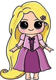 Raiponce Kawaii Disney Kawaii Desenhos Fofos Desenhos Kawaii