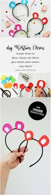Diy Kostum Ohren Basteln Maus Basteln Selber Basteln