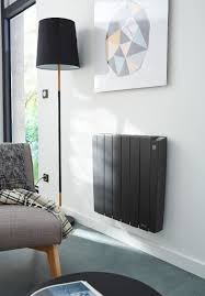 Le Design Et La Belle Couleur Anthracite De Ce Radiateur Electrique Conviendra Parfaitement A Une Radiateur Electrique Radiateur Electrique A Inertie Radiateur