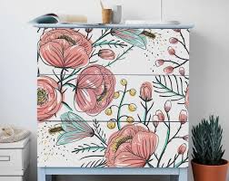 Malm Commode Ikea Vintage Encre Art Sticker Pack De 3 Commode Accent Amovible Gris Meubles Ikea Bache Auto Adhesif 4m Mobilier De Salon Malm Et Meubles Ikea