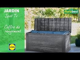 Coffre De Rangement Florabest Lidl France Youtube