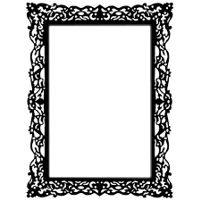 Montage Photo Cadre Baroque Noir Pixiz Cadre Baroque Cadre Photo Baroque Pochoir De Damas