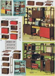 201 Le Bon Coin 60 Ameublement Wall Unit Modular Walls Mid Century Modern Furniture