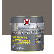 Peinture Fer Exterieur Climats Extremes V33 Taupe 2 L Peinture Fer Gris Galet