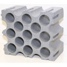 Casier De 15 Bouteilles Mottez En Polystyrene Leroy Merlin Etagere Laiton Range Bouteille Casier A Bouteille