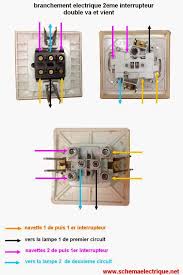 Schema Electrique D Installation Double Va Et Vient Schema De Branchement Dou Electricite Schema Schema De Cablage Electrique Cablage Electrique Maison