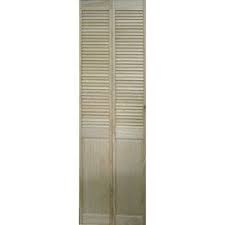 2 Portes De Placard Pliantes 1 2 Persienne Bois 205 X 70 Cm Persienne Bois Porte Placard Persienne Persienne