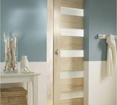 Porte Coulissante Pin Plaquee Pin Mexico H 204 X L 73 Cm Leroy Merlin Portes Vitrees Interieures Porte Coulissante Porte Galandage