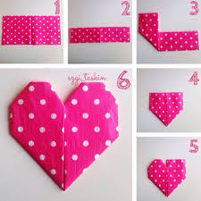 Falten Papierservietten Romantisch Valentinstag Herz Punkt Muster Pink Papierservietten Falten Servietten Falten Anleitung Papierservietten