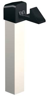 Arret Portail En Pvc Avec Ressort De Couleur Blanche Brico Depot