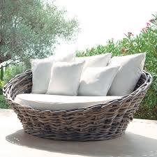 Canape D Exterieur Rond 1 2 Places Rotin St Tropez Canape Rond Canape Rotin Canape Maison Du Monde