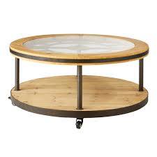 Table Basse Ronde Horloge Burton Sur Maisons Du Monde Piochez Parmi Nos Meubles Et Objets Deco Et Faites Le Table Basse Ronde Table Basse Table De Salon Ronde