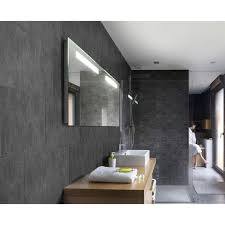 Lambris Pvc Mineral Anthracite Small Grosfillex L 260 X L 37 5 Cm X Ep 8 Mm Salle De Bains Lambris Lambris Pvc Et Lambris