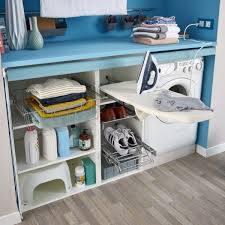 Les Rangements Et Accessoires Astucieux Pour Une Petite Buanderie Amenagement Buanderie Rangement Cellier Et Rangement Buanderie