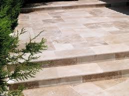 Carrelage Exterieur Bonifay Opus Romain Travertin Rustic Beige Dallage Travertin Sol Exterieur