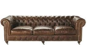 Canape Capitonne Vintage 4 Places Chesterfield En Cuir Marron Canape Capitonne Canape Maison Du Monde Canape Vintage