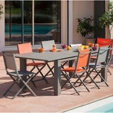 Salon De Jardin Elena Taupe 6 Personnes Leroy Merlin Salon De Jardin Table Et Chaises De Jardin Table Salon De Jardin