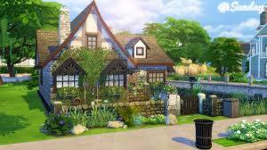 Sims 4 Petite Maison Champetre Maison Sims Maison Sims 3 Sims 4 Maison