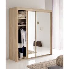 L 39 Armoire De Rangement Carla 203x61cm En Chene Dakota A 2 Portes Coulissantes Est Dotee D 39 Un Miroir Et Des Eta Buy Wardrobe Online Furniture Furniture