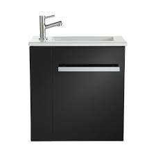 Lave Mains Complet Seymour Noir Castorama Meuble Lave Main Lave Main Lave Main Wc