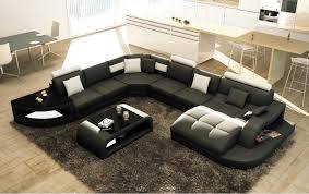 Canape D Angle Design Panoramique Istanbul Noir Et Blanc Canape Cdiscount Iziva Com Canape D Angle Design Canape Angle Canape D Angle Cuir