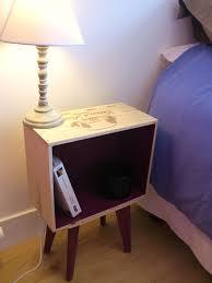 Table De Chevet Caisse De Vin Deco Caisse De Vin Table De Chevet Caisse Caisse A Vin