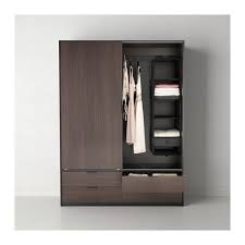 Skubb Rangement A 6 Compartiments Noir 35x45x125 Cm Armoire Ikea Penderie Tissu Mobilier De Salon
