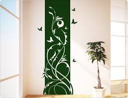 Ranken Wandtattoo Banner Mit Schmetterlingen Wandbild Wand Wandmalerei Ideen Wandgestaltung