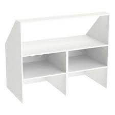Caisson Sous Pente Spaceo Home Blanc H 100 X L 120 X P 60 Cm Dressing Sous Combles Mobilier De Salon Caisson Sous Comble