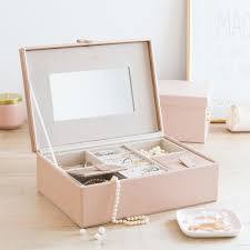 Joyero De Carton Rosa Maisons Du Monde Deposito De Joyas Decoracion De Tocador Decoracion De Unas