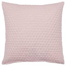 Lenja Housse De Coussin Motif Diamant Rose 50x50 Cm Housse De Coussin Losange Coussin