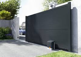 Portail Coulissant Aluminium Lima Gris Anthracite Primo Portail Leroy Merlin Portail Coulissant Portail Coulissant Electrique Portail