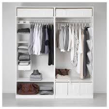 Pax Wardrobe White Flisberget Light Beige 78 3 4x23 5 8x93 1 8 200x60x236 Cm Armoire Penderie Penderie Rangement Tissu Ikea